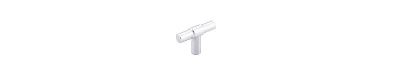 20985 - Helsinki T Cabinet Pull - Brushed Chrome