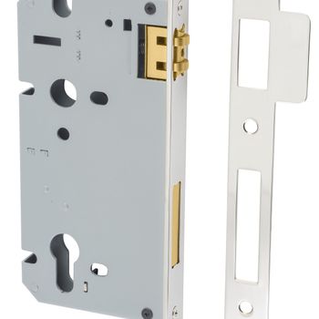 85mm Euro Roller Mortice Lock - 60mm Backset