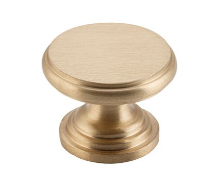 Flat Cupboard Knob - D32xP23mm