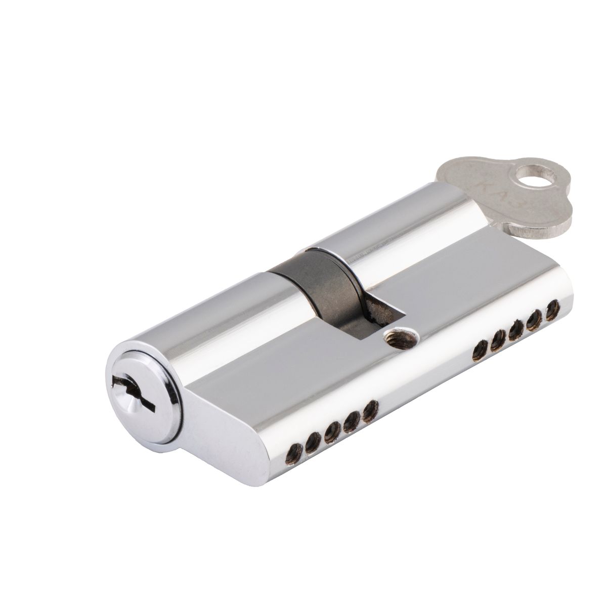 21604 - Euro Cylinder Dual Function 5 Pin - Polished Chrome - Entrance