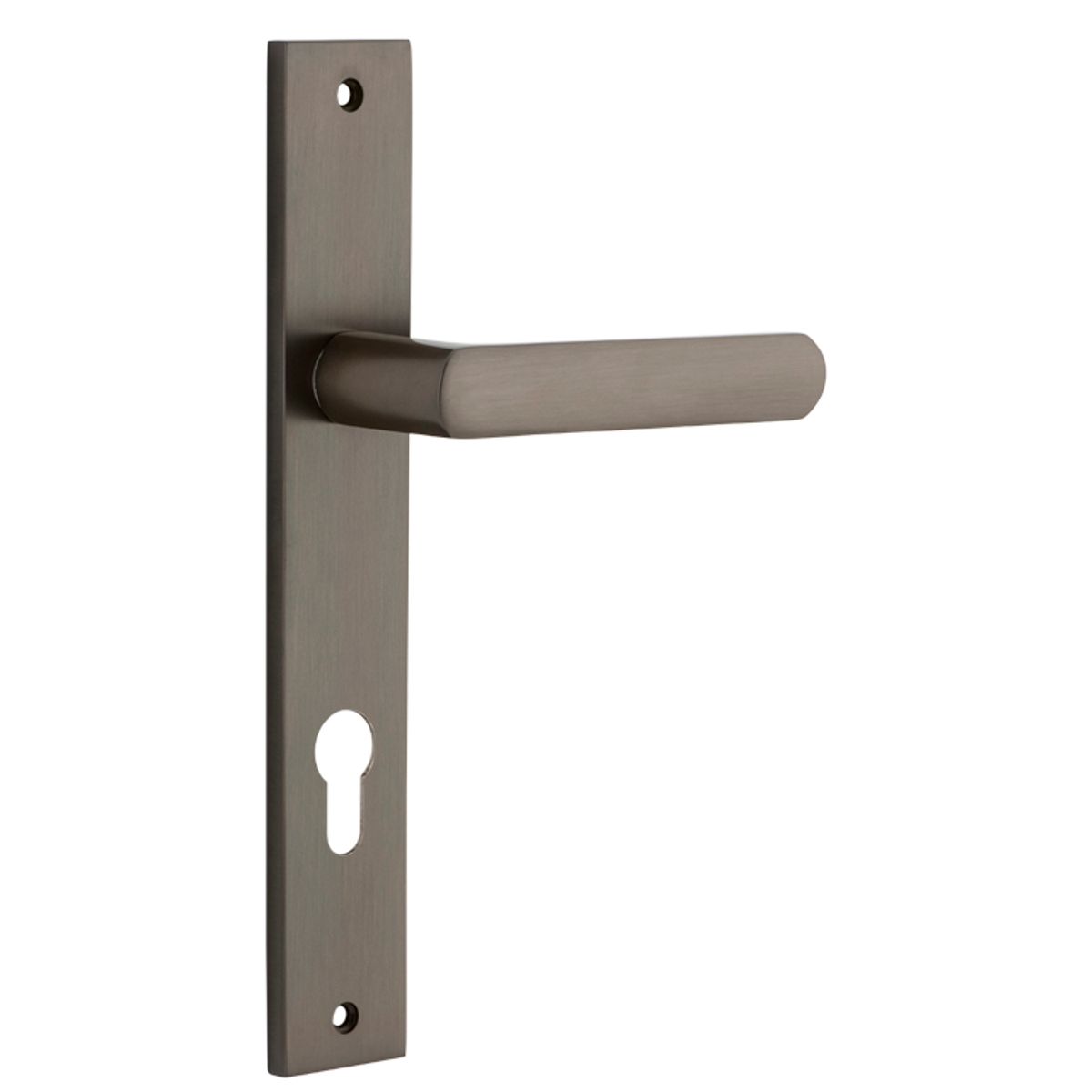 10860E85 - Osaka Lever - Rectangular Backplate - Signature Brass - Entrance