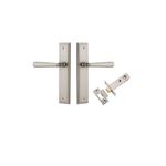 14878KPASS60 - Copenhagen Lever - Stepped Backplate Passage Kit - Satin Nickel - Passage