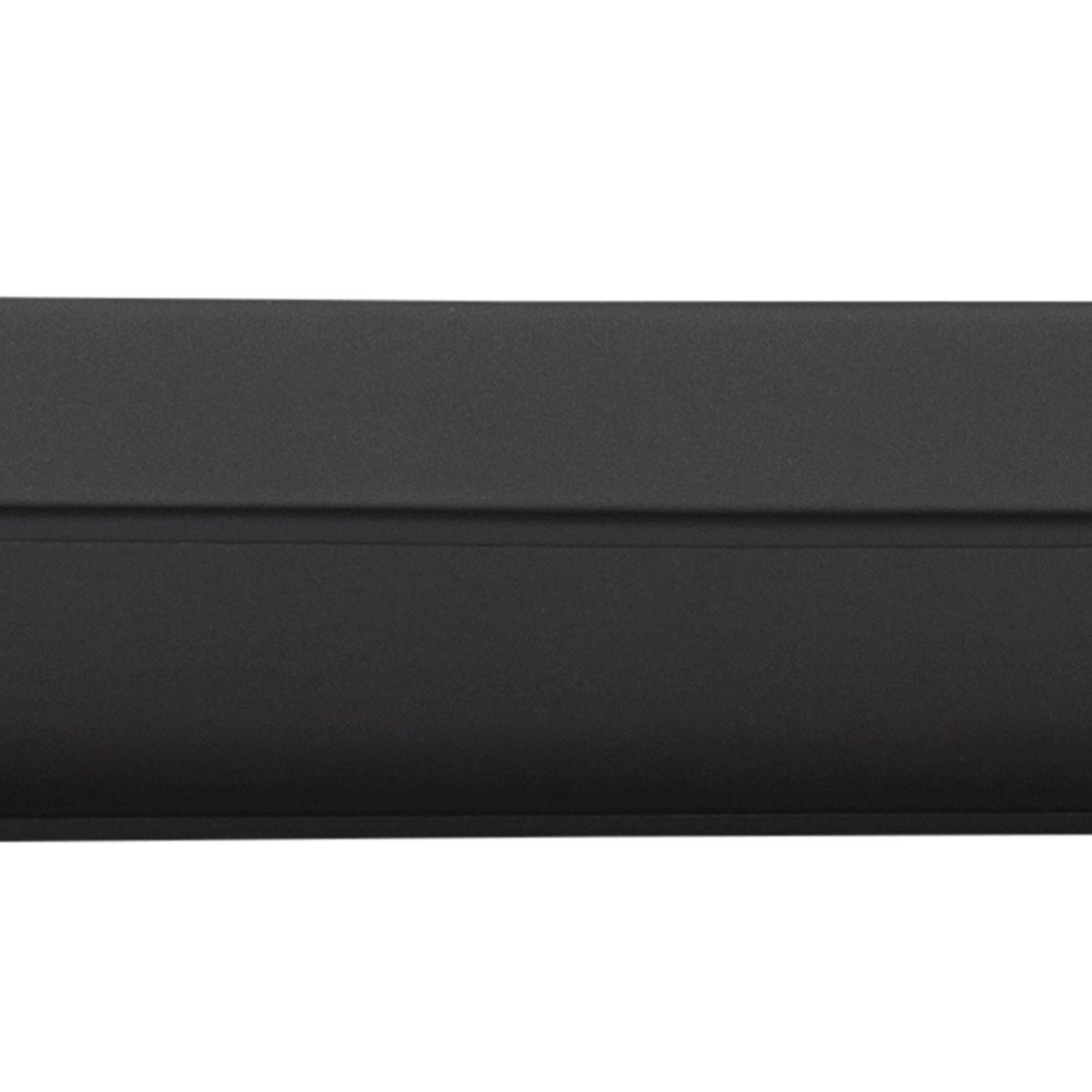 20953B - Osaka Cabinet Pull with Backplate - CTC128mm - Matt Black