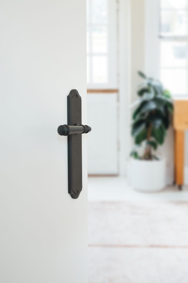10718 - Verona Lever - Shouldered Backplate - Signature Brass - Passage