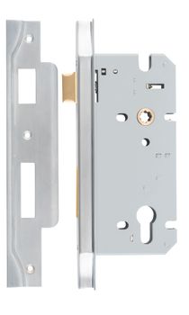 Rebated 85mm Euro Mortice Locks - 60mm Backset