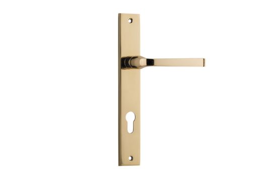 Annecy Lever - Rectangular Backplate
