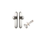 14826KPASS60 - Paddington Knob - Shouldered Backplate Passage Kit - Satin Nickel - Passage