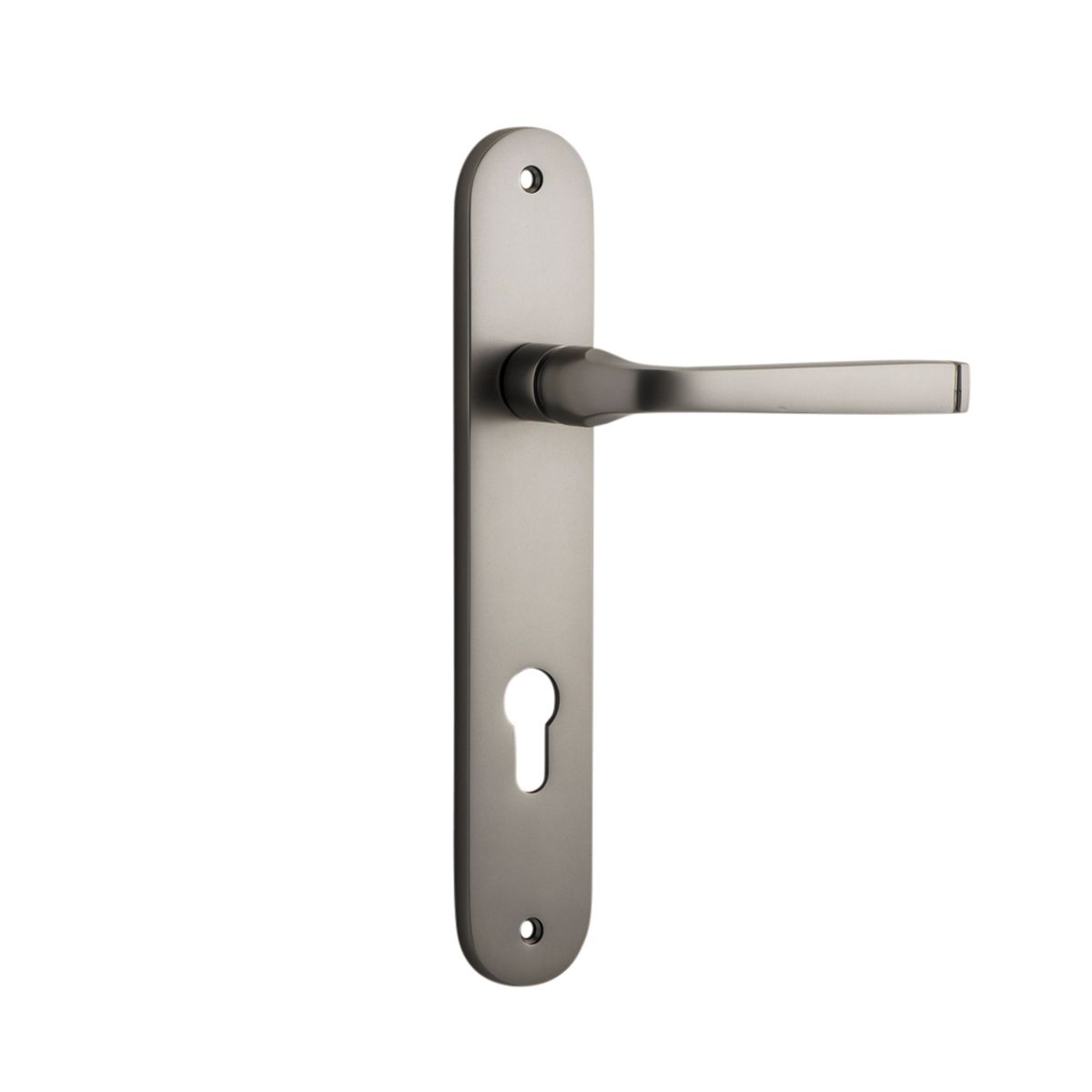 14732E85 - Annecy Lever - Oval Backplate - Satin Nickel - Entrance