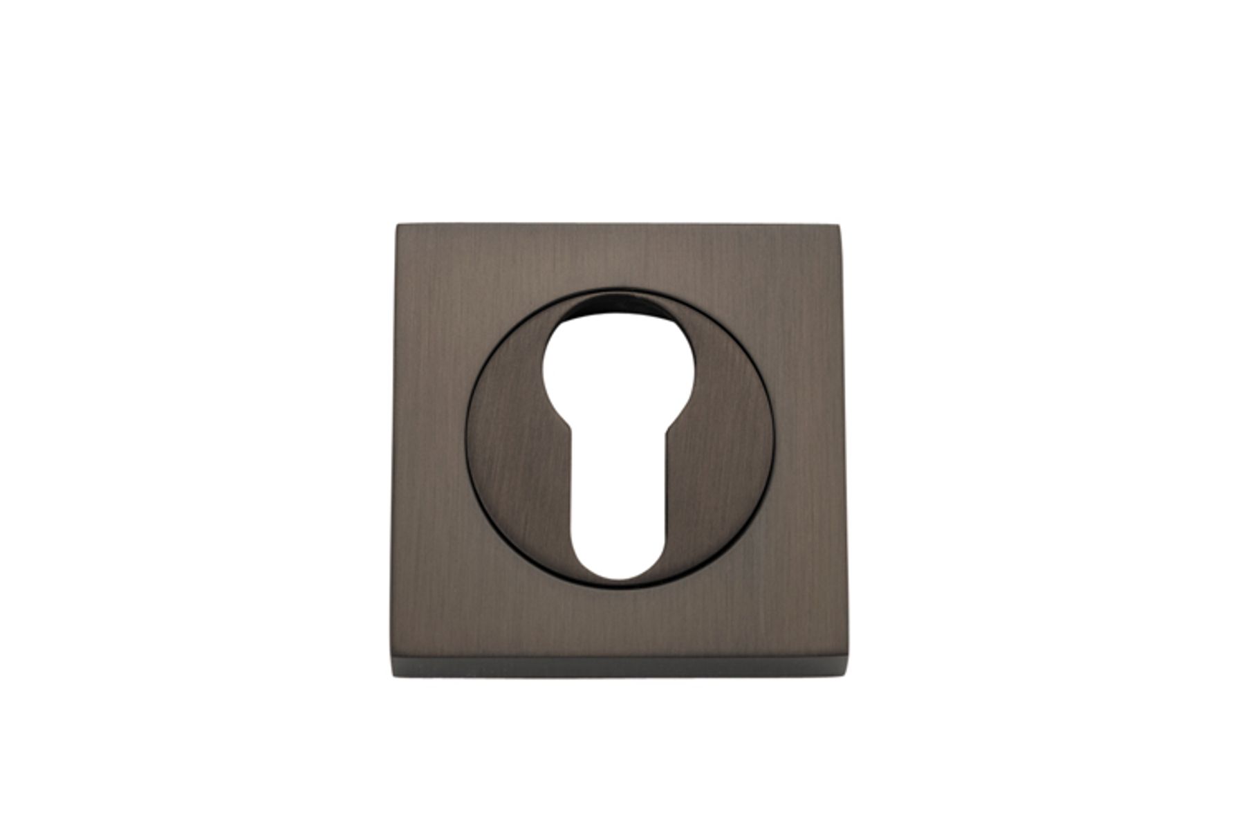 20021 - Euro Escutcheons -  Square - Signature Brass