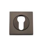 20021 - Euro Escutcheons -  Square - Signature Brass