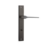 10754 - Como Lever - Rectangular Backplate - Signature Brass - Passage