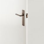 10708 - Annecy Lever - Rectangular Backplate - Signature Brass - Passage