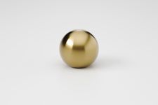 24090 - Puerto Cupboard Knob P35xD38mm - Brushed Gold PVD