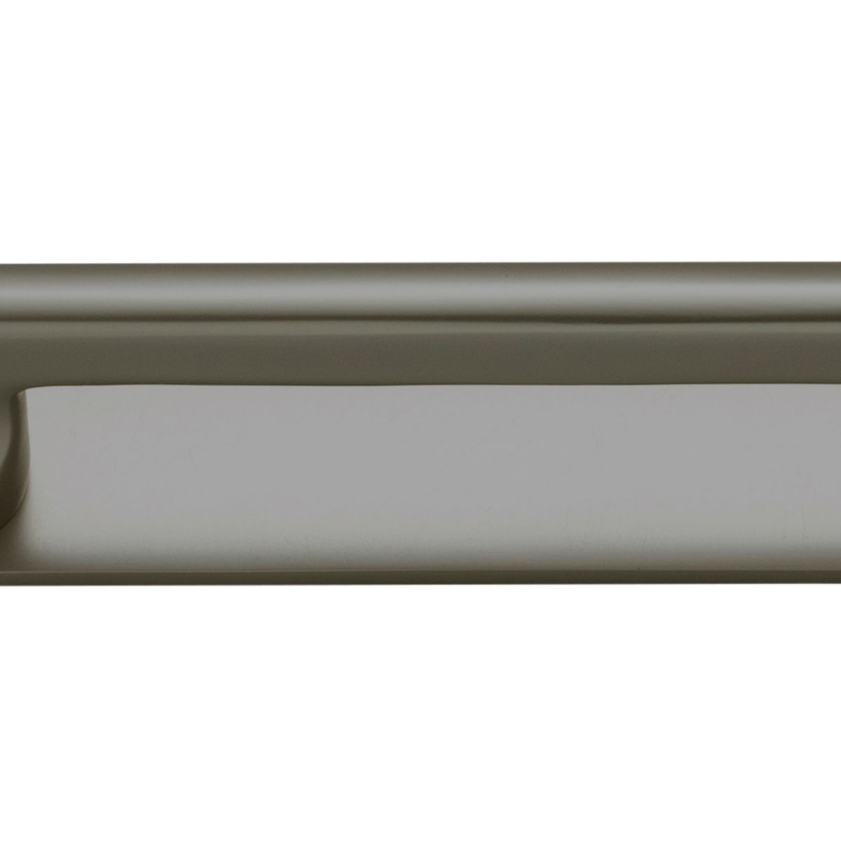 17220B - Baltimore Cabinet Pull with Backplate - CTC128mm - Graphite PVD