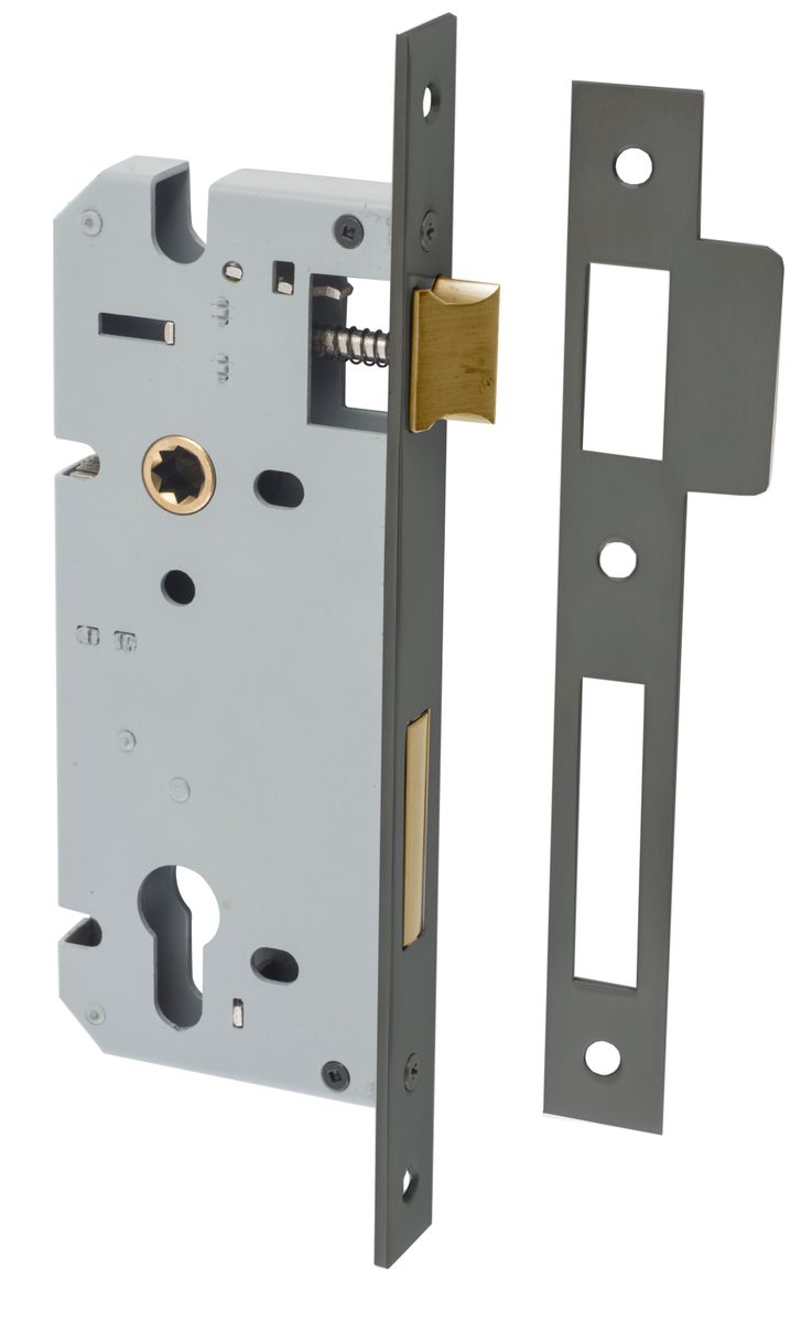 17311 - 85mm Euro Mortice Locks - 45mm Backset - Graphite PVD