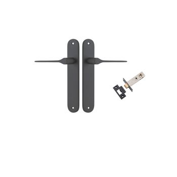 Como Lever - Oval Backplate Passage Kit