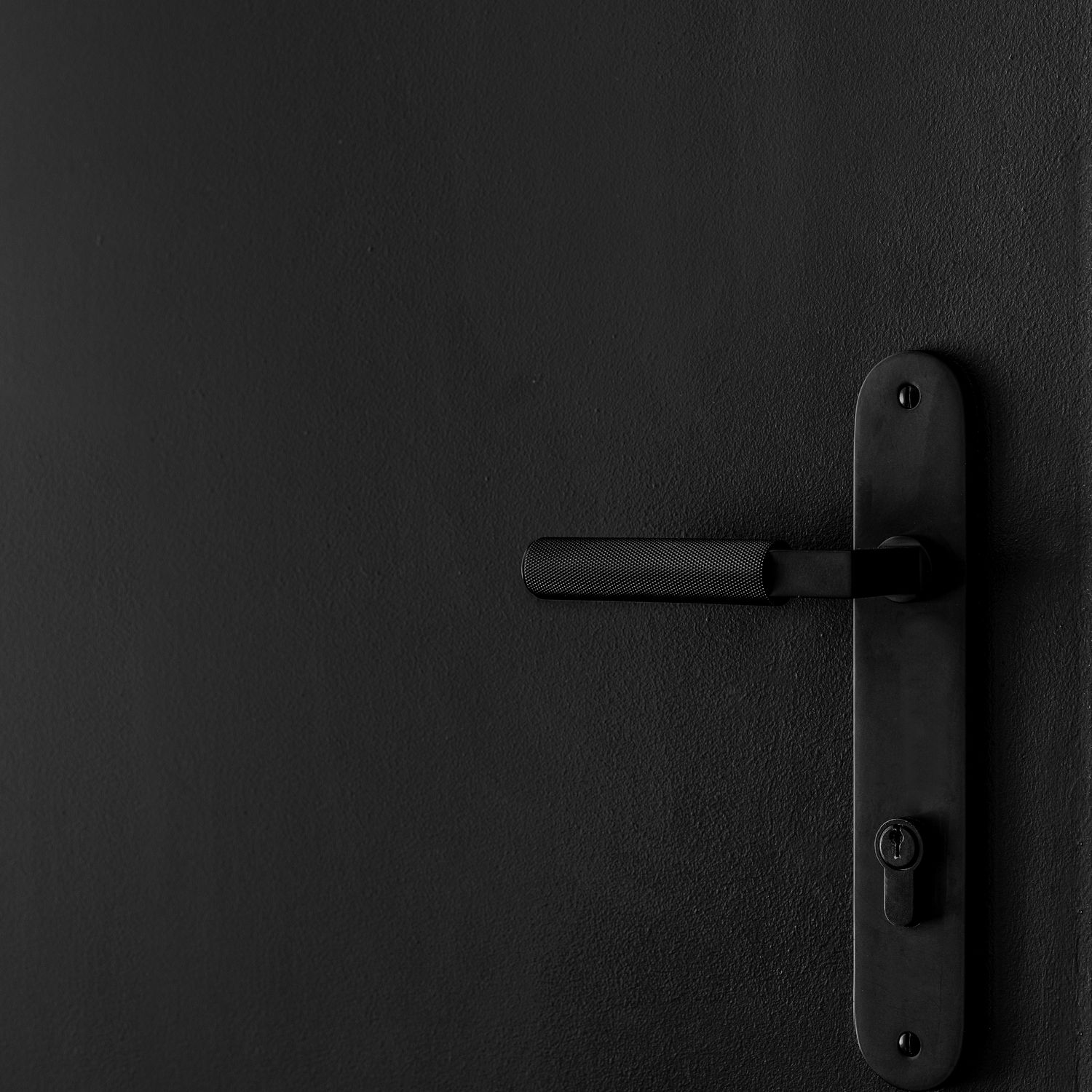 12268KENTR60KK - Brunswick Lever - Oval Backplate Entrance Kit with High Security Lock - Brushed Chrome - Entrance