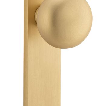 Cambridge Knob - Rectangular Backplate