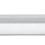 22123B - Brunswick Cabinet Pull with Backplate  - CTC256mm - Brushed Chrome