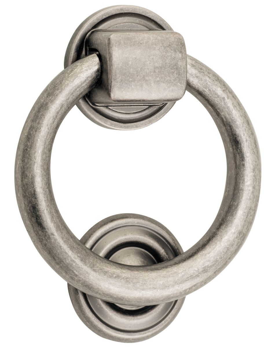 9327 - Ring Door Knocker - Distressed Nickel