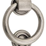 9327 - Ring Door Knocker - Distressed Nickel