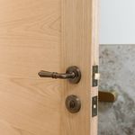 9201 - Sarlat Lever - Round Rose - Signature Brass - Passage