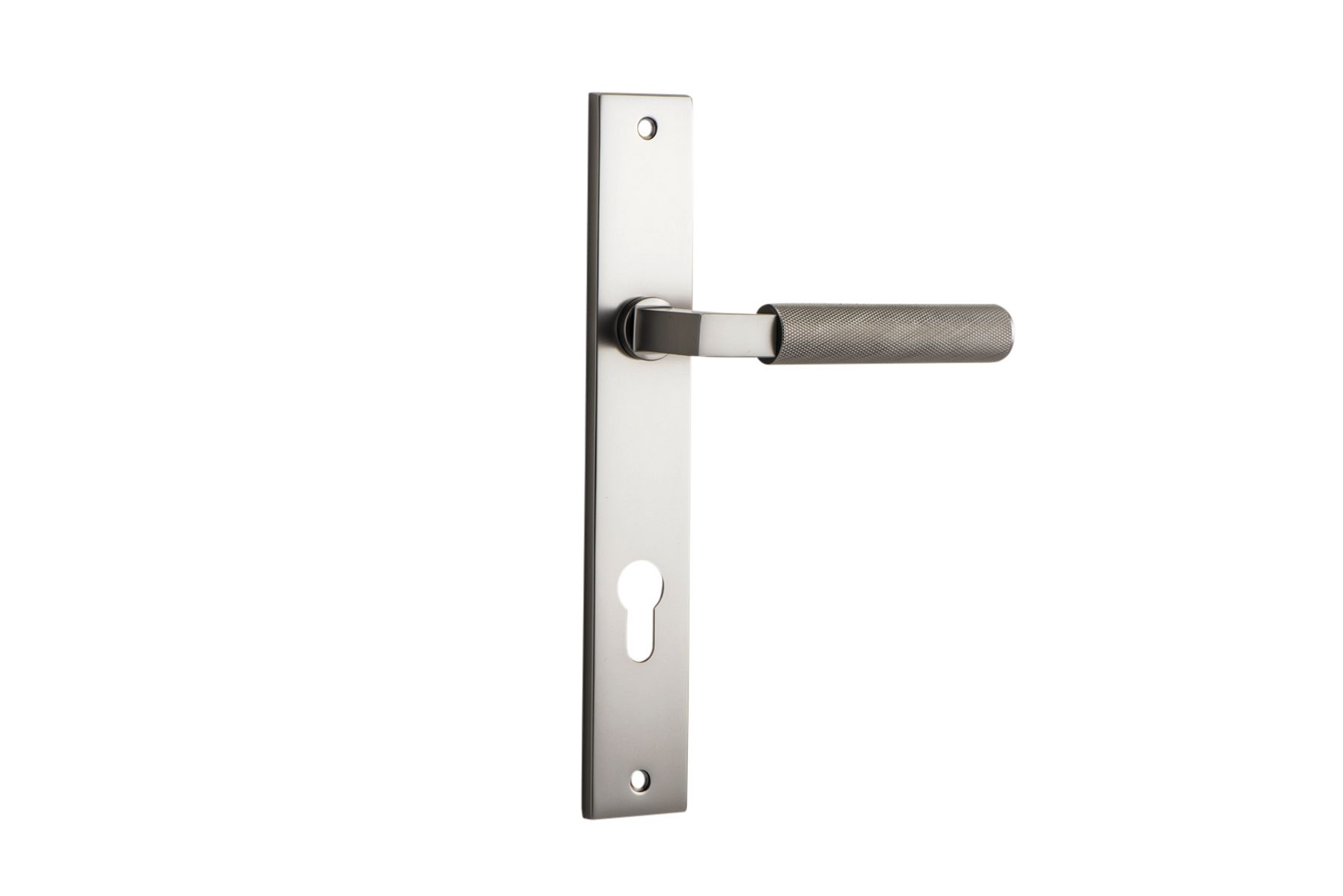 14752E85 - Brunswick Lever - Rectangular Backplate - Satin Nickel - Entrance