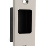 20429 - Sliding Door Edge Pull Rectangular - Satin Nickel