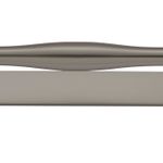 16937B - Sarlat Cabinet Pull with Backplate - CTC160mm - Graphite PVD