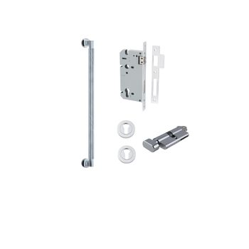 Brunswick Pull Handle - 450mm Entrance Kit with Separate High Security Lock