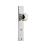 14320P85 - Paddington Knob - Rectangular Backplate - Polished Nickel - Privacy