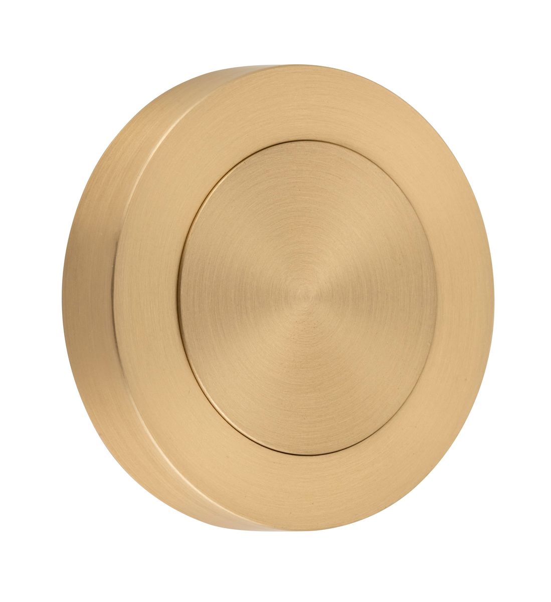 20286 - Blank Rose - Round - Brushed Brass