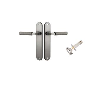 Brunswick Lever - Oval Backplate Passage Kit