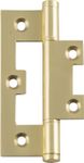 2498 - Hirline Hinge - H89xW35mm - Polished Brass