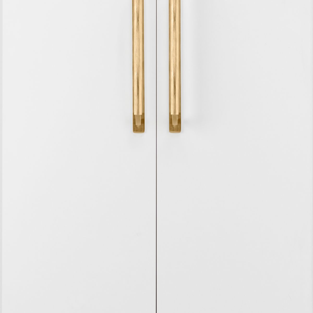 22120B - Brunswick Cabinet Pull with Backplate  - CTC256mm - Brushed Gold PVD