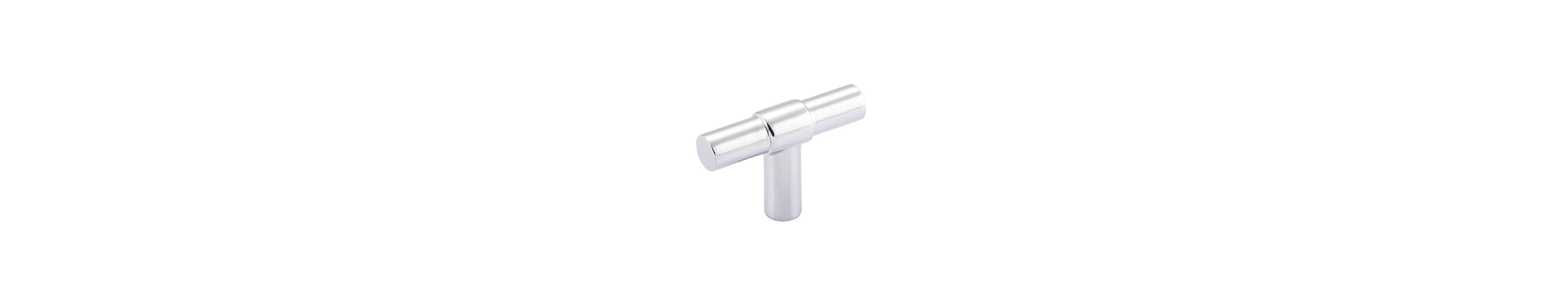 20984 - Helsinki T Cabinet Pull - Polished Chrome