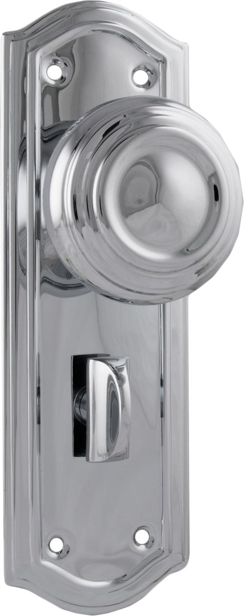 Kensington Door Knob - Long Backplate