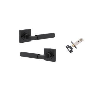 Brunswick Lever - Square Rose Privacy Kit (Inbuilt Privacy)