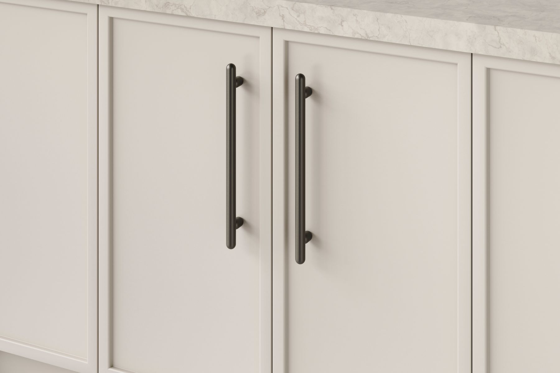 24051 - Puerto Cabinet Pull - CTC 256mm - Graphite PVD