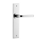 Annecy Lever - Chamfered Backplate