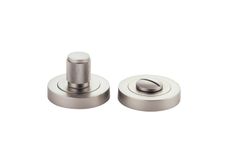 9419 - Brunswick Privacy Turn - Round - Satin Nickel