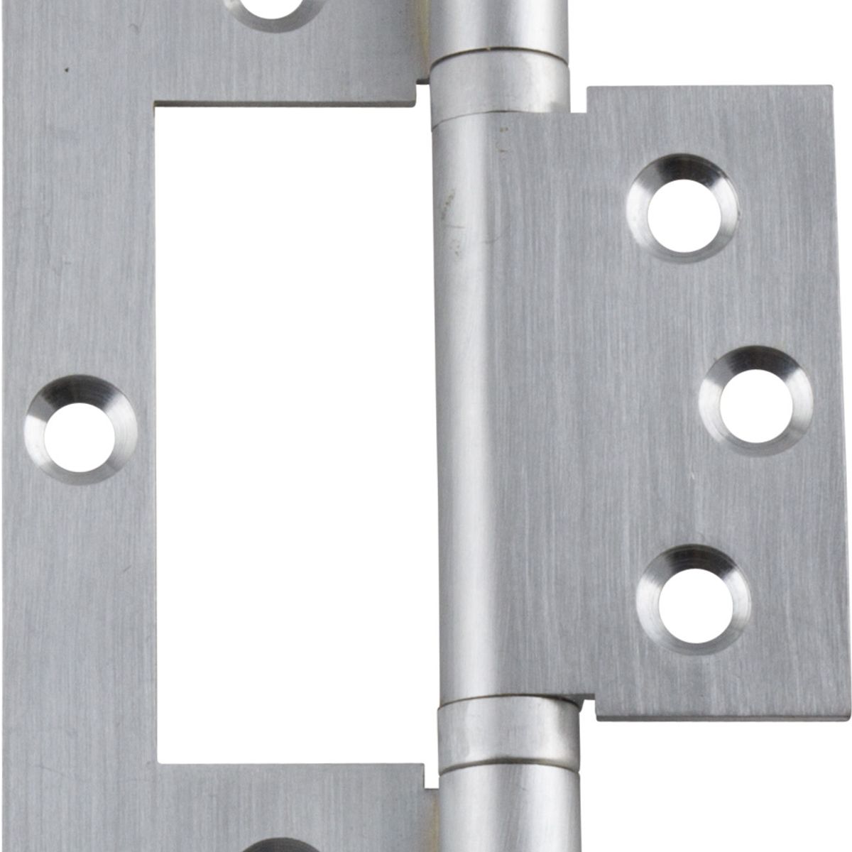 2797 - Hirline Hinge - H100xW49mm - Brushed Chrome