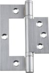 2797 - Hirline Hinge - H100xW49mm - Brushed Chrome