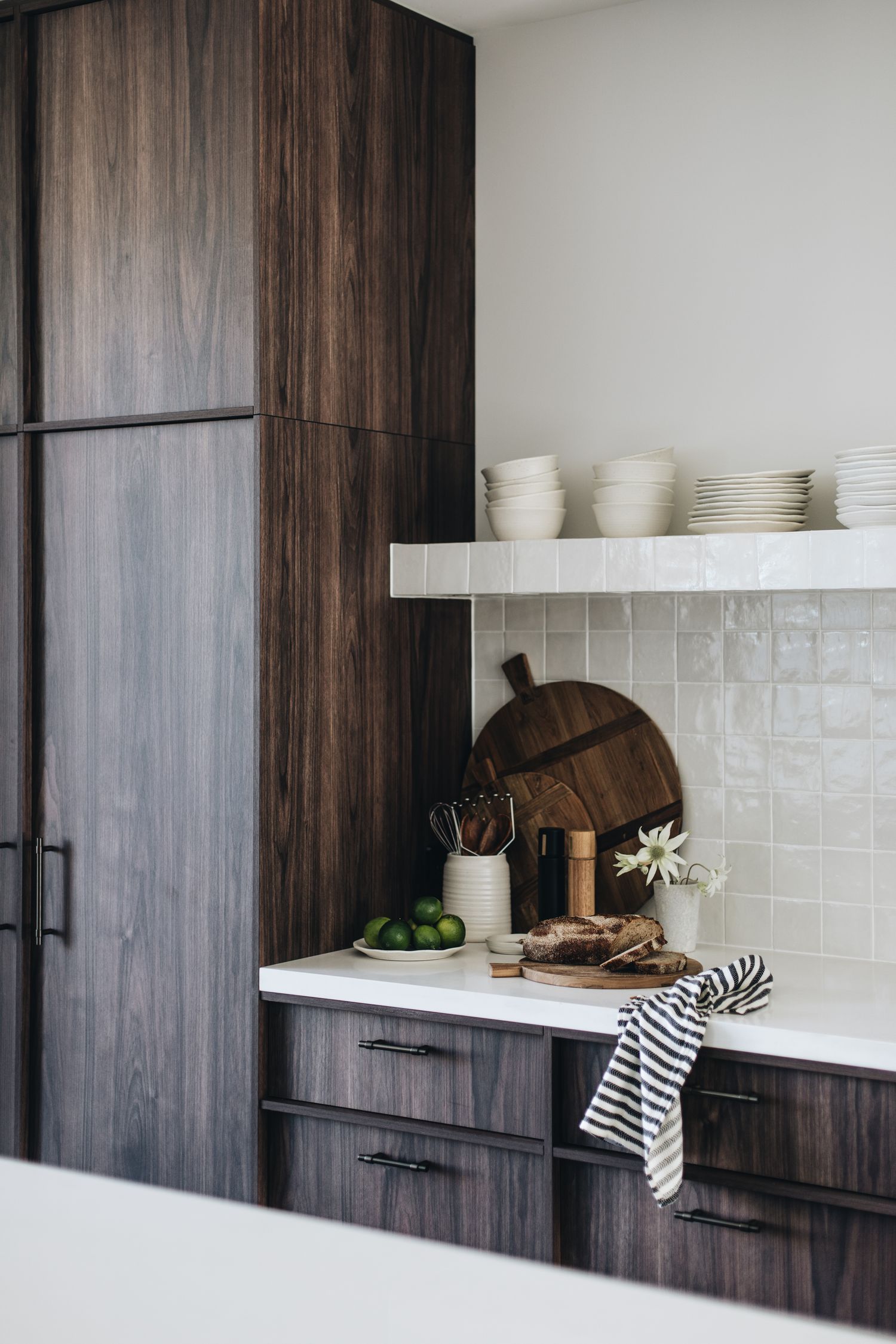 17151B - Helsinki Cabinet Pull with Backplate- CTC96mm - Brushed Gold PVD