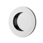 21793 - Round Flush Pull - Polished Chrome - Passage