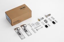 Milton Door Knob - Long Backplate Privacy Set