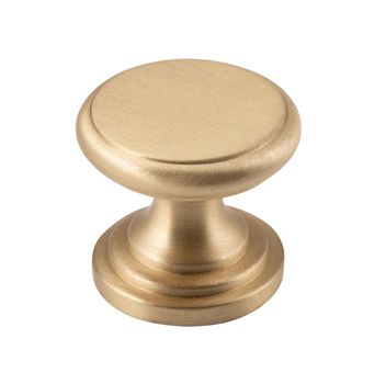 Flat Cupboard Knob - D25xP20mm