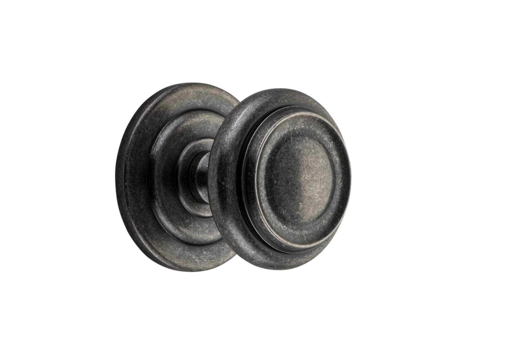 9407 - Sarlat Centre Door Knob - Distressed Nickel