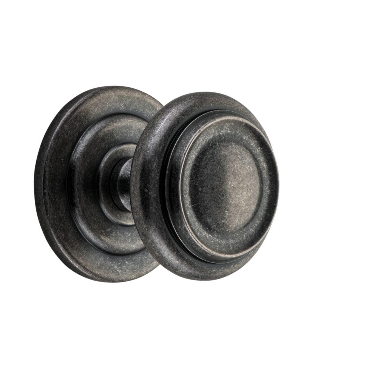 9407 - Sarlat Centre Door Knob - Distressed Nickel
