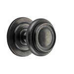 9407 - Sarlat Centre Door Knob - Distressed Nickel